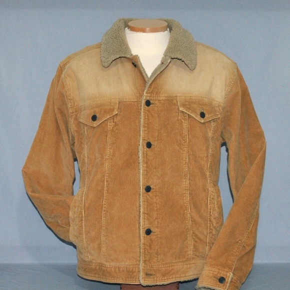 Aeropostale Other - Aeropostale Corduroy Coat With Faux Sherpa Lining